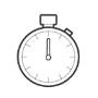 payments-clock Stopwatch showing a time of 00:00:05 for timing rental property inspections.